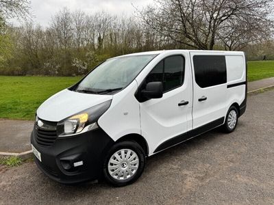 used Vauxhall Vivaro 1.6 CDTI 120 2900 ECOFLEX BITURBO L1 H1 CREW VAN