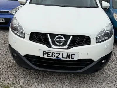 Używany Nissan Qashqai +2 Tekna 2012 Biały SUV