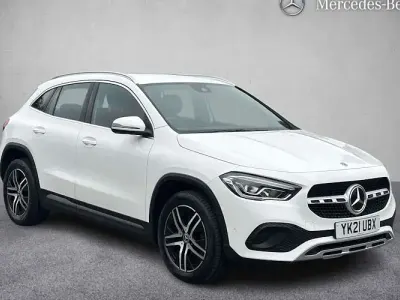 Used Mercedes GLA200 163 HP (119 kW) 2021 White SUV