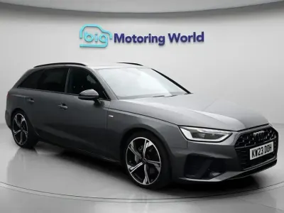 Used Audi A4 Black Edition 204 HP (150 kW) 2023 Grey Estate