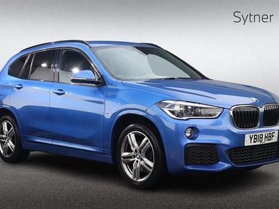 Blue Used 2018 BMW X1 M Sport SUV | £15,500 (Fair price)