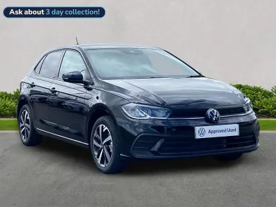 Used VW Polo Match 95 HP (69 kW) 2026 Black Hatchback