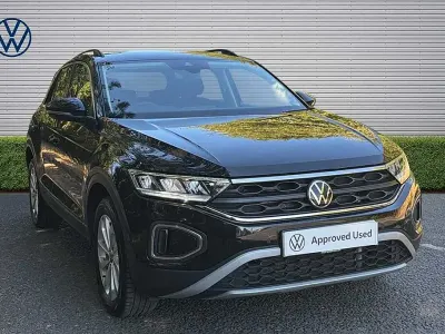 Used VW T-Roc Match 150 HP (110 kW) 2025 Grenadilla black metallic SUV