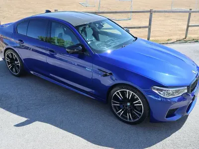 Used BMW M5 Comfort Edition 2019 Blue Sedan