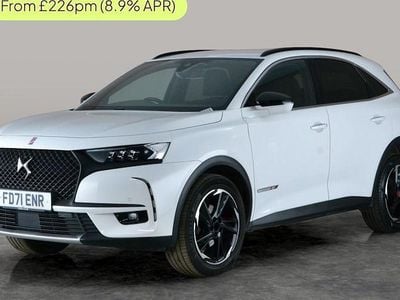 Used DS Automobiles DS7 Crossback Performance Line Plus 131 HP (96 kW) 2022 White SUV