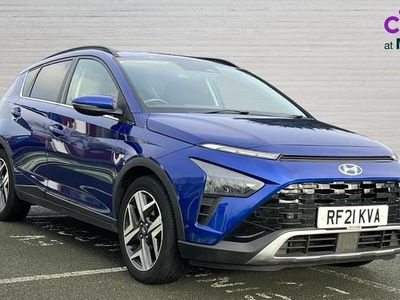 Used Hyundai Bayon Premium 120 HP (88 kW) 2021 Blue SUV
