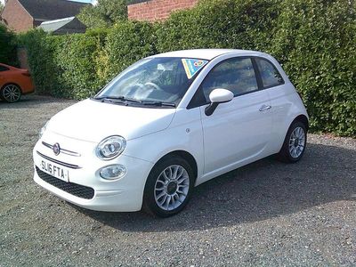 Used Fiat 500 Pop Star 2016 White Hatchback