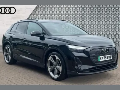 Used Audi Q4 e-tron Black Edition 210 kW (286 HP) 2025 Black SUV