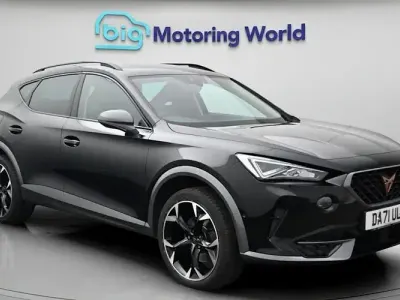 Used Cupra Formentor 150 HP (110 kW) 2022 Black SUV