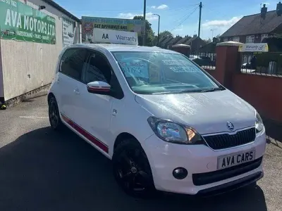 Begagnad Skoda Citigo Sport 75 HK (55 kW) 2013 Vit Halvkombi