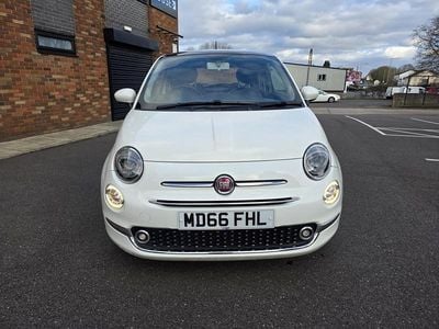 Used Fiat 500 Lounge 69 HP (50 kW) 2016 White Hatchback