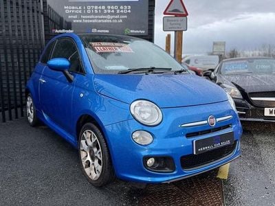 Blue Used 2014 Fiat 500C S Cabriolet | £5,395 (Fair price)