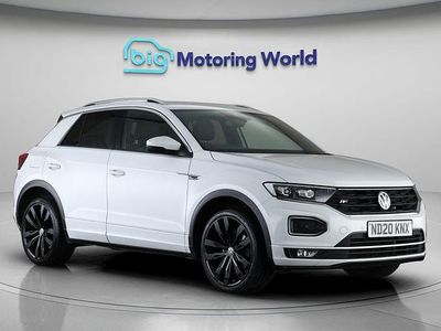 Used VW T-Roc R-line 150 HP (110 kW) 2020 White SUV