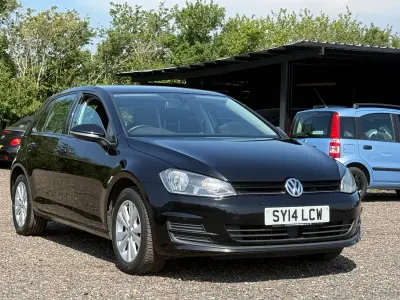 Used VW Golf VII SE 2014 Black Hatchback