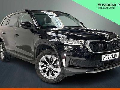 Used Skoda Kodiaq SE Drive 110 HP (80 kW) 2022 Black magic pearl effect SUV