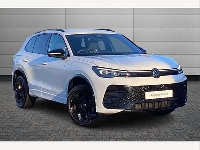 White Used 2025 VW Tiguan Black Edition SUV | £41,095 (Expensive)