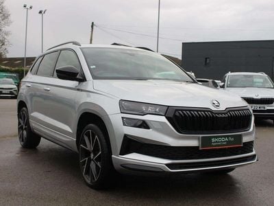 Used Skoda Karoq SportLine 110 HP (80 kW) 2023 Silver SUV