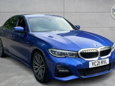 Used BMW 318 M Sport 156 HP (114 kW) 2021 Blue Sedan