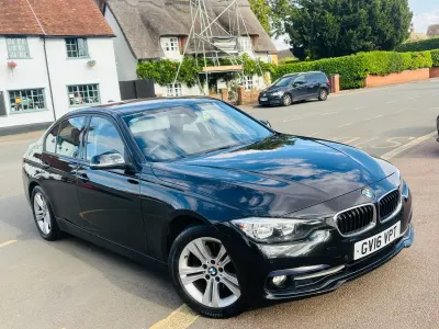 Used BMW 330e Sport Line 2016 Black Sedan
