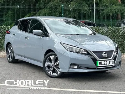 Used Nissan Leaf N-Connecta 110 kW (150 HP) 2022 Grey Hatchback
