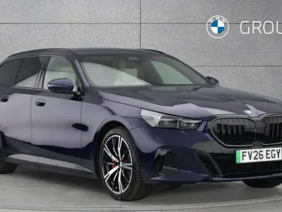 Used BMW i5 M Sport 250 kW (340 HP) 2026 Blue Estate