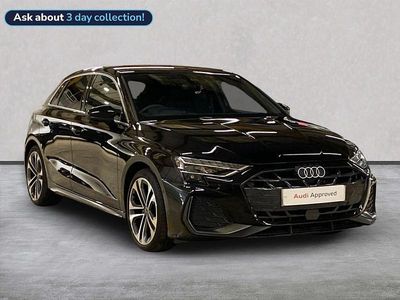 Used Audi A3 S-Line 150 HP (110 kW) 2024 Black Hatchback