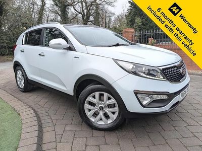 Used Kia Sportage 134 HP (98 kW) 2014 Arctic white SUV