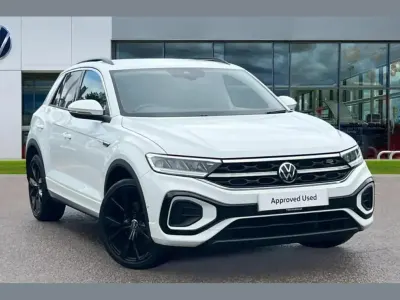 Used VW T-Roc R-line 150 HP (110 kW) 2022 White SUV