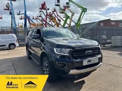 Used Ford Ranger Wildtrack 210 HP (154 kW) 2021 Black Pickup