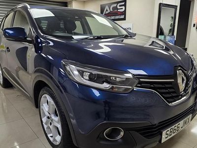 Blue Used 2016 Renault Kadjar Dynamique SUV | £7,750 (Fair price)