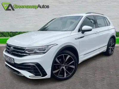 Used VW Tiguan R-line 150 HP (110 kW) 2023 White SUV