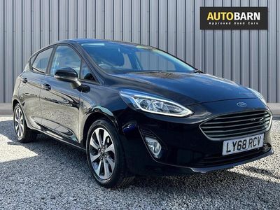 Used Ford Fiesta Zetec 101 HP (74 kW) 2019 Black Hatchback