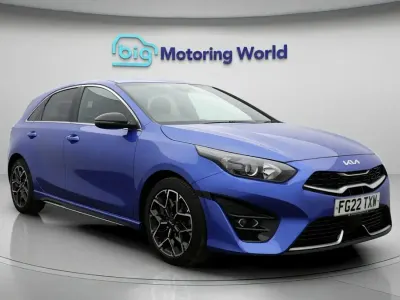 Used Kia Ceed GT-Line 160 HP (117 kW) 2022 Blue Hatchback