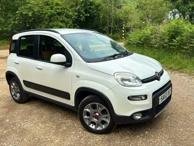 Used Fiat Panda 4x4 S 75 HP (55 kW) 2013 White Hatchback