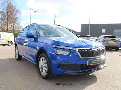 Used Skoda Kamiq 70 HP (51 kW) 2022 Blue SUV