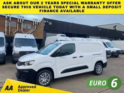 Used Peugeot Partner 100 HP (73 kW) 2020 White MPV