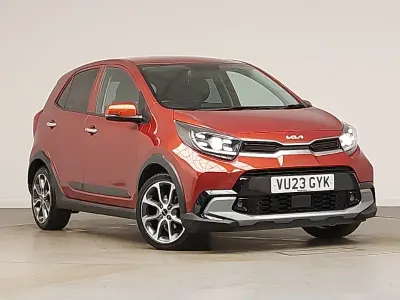 Used Kia Picanto X-Line 66 HP (48 kW) 2023 Orange Hatchback