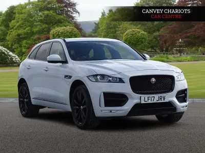 Used Jaguar F-Pace R-Sport 180 HP (132 kW) 2017 White SUV