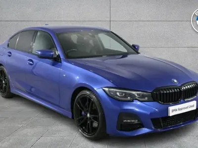 Used BMW 320 M Sport 181 HP (133 kW) 2021 Blue Sedan
