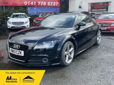 Używany Audi TT S-Line 170 KM (125 kW) 2013 Czarny Coupe