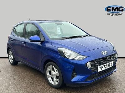 Blue Used 2022 Hyundai i10 SE Hatchback | £11,295 (Fair price)