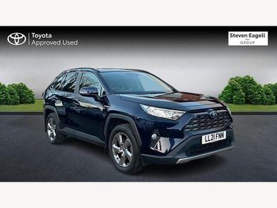 Blue Used 2021 Toyota RAV4 Design Estate | £26,214 (Fair price)
