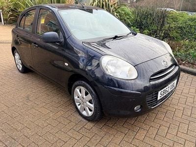 Used Nissan Micra Acenta 80 HP (58 kW) 2012 Black Hatchback