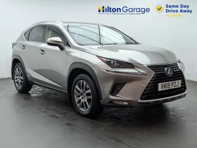 Used Lexus NX300h E-FOUR 2019 Silver SUV