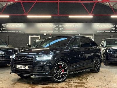 Black Used 2018 Audi SQ7 Advanced SUV | £38,991 (Good price)