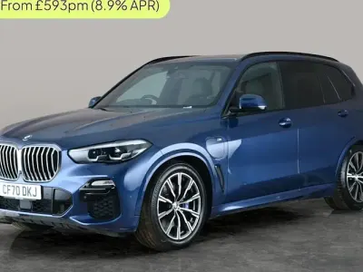 Usado BMW X5 M Sport 394 HP (289 kW) 2021 Azul SUV