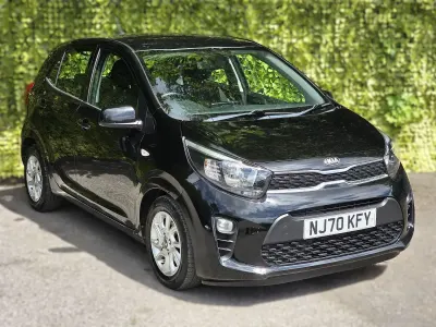 Used Kia Picanto 83 HP (61 kW) 2020 Black Hatchback