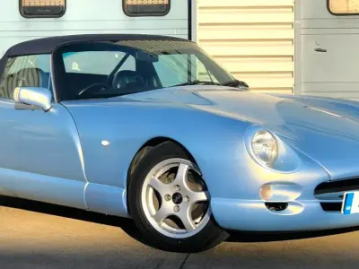 Used TVR Chimaera 288 HP (211 kW) 1999 Blue Cabriolet