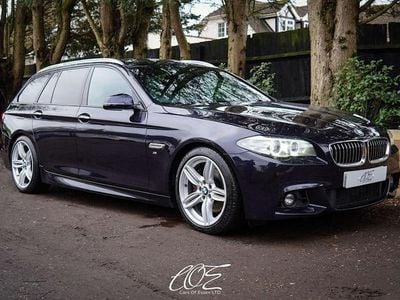 Used BMW 525 M Sport 218 HP (160 kW) 2016 Black Estate