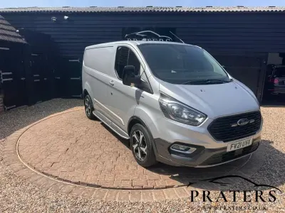 Used Ford Transit Custom Active 170 HP (125 kW) 2021 Silver Van